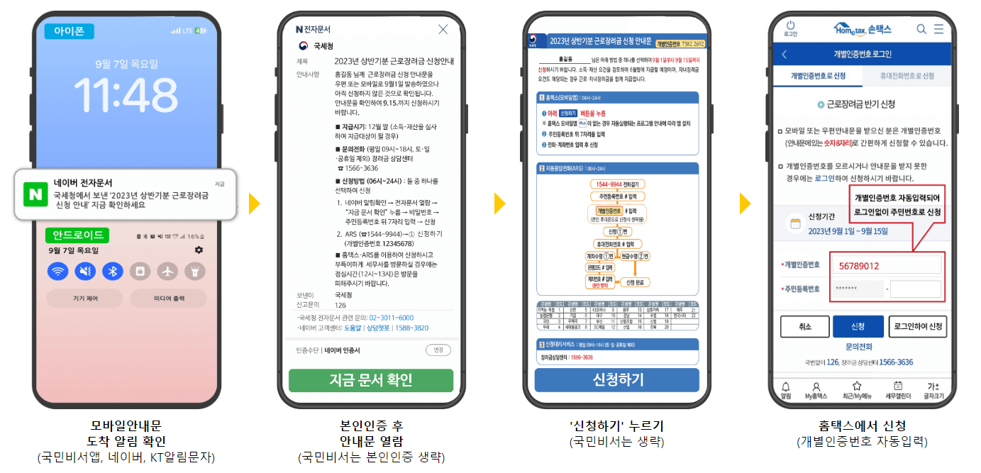 (2024년 최신) 근로장려금 신청자격 및 신청방법 [최대 330만원]