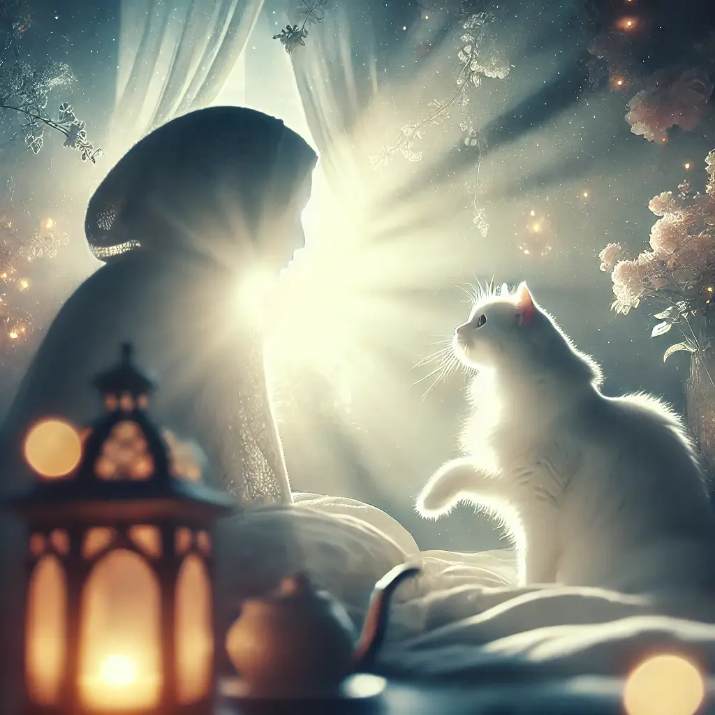 흰 고양이 꿈 해몽