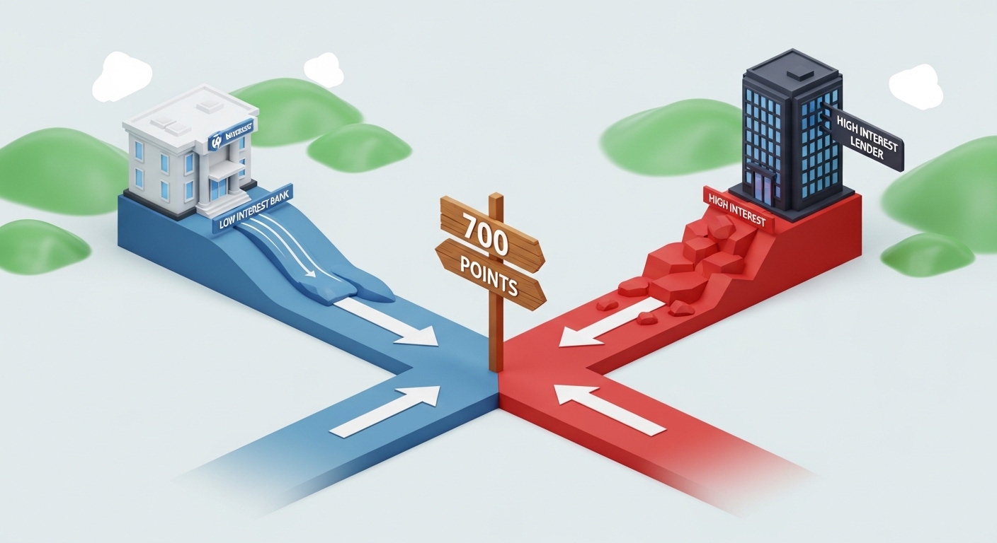 700대신용점수대출금리
