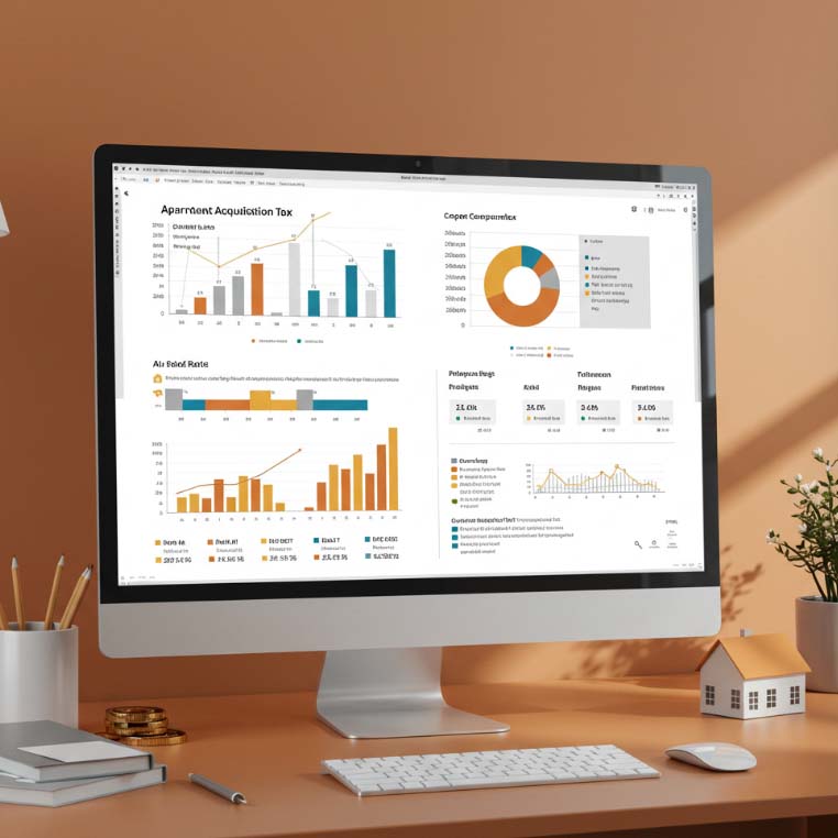 취득세 계산의 기본 구조