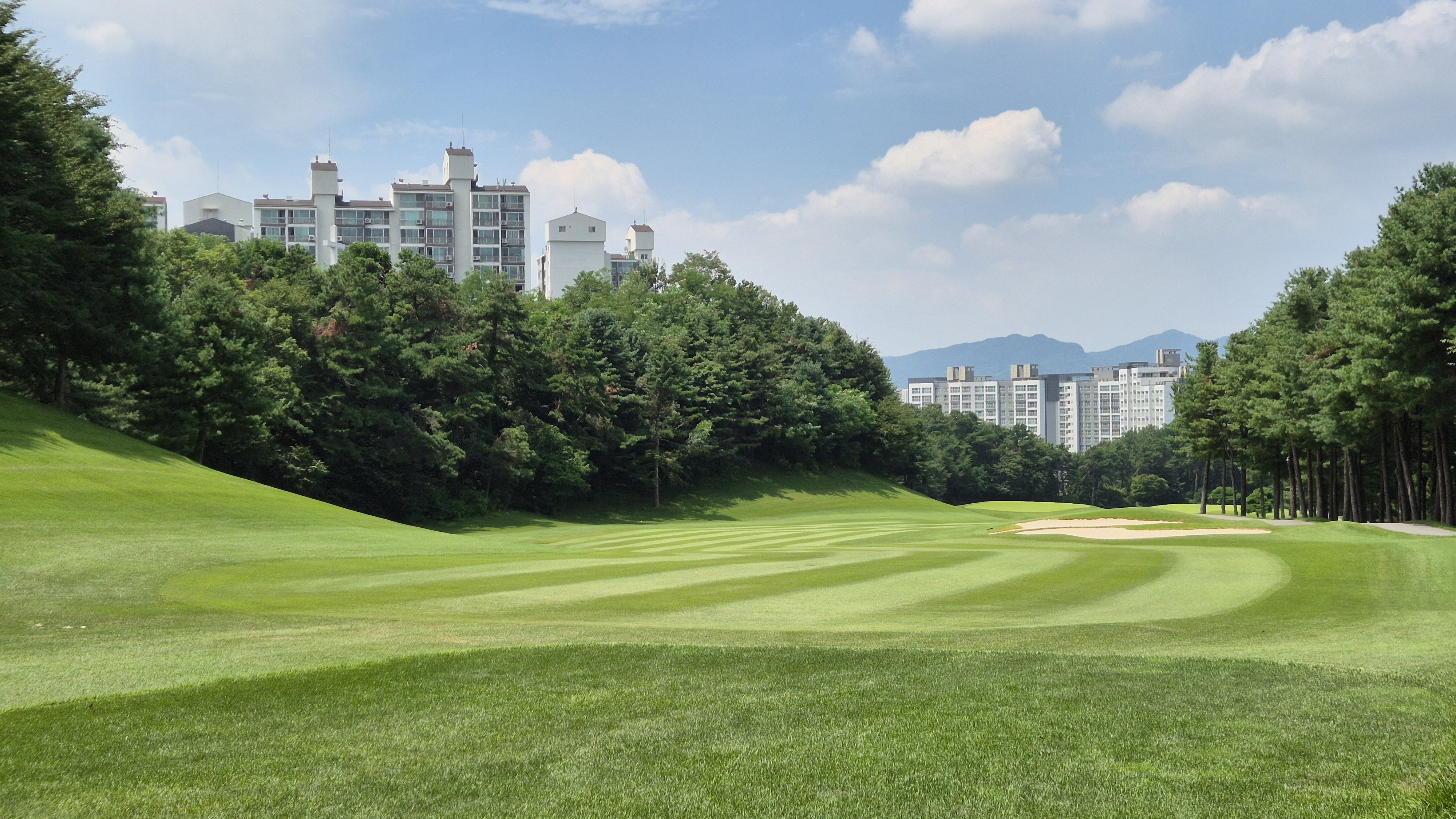 한성cc 오렌지-그린 코스 사진 및 공략 정보