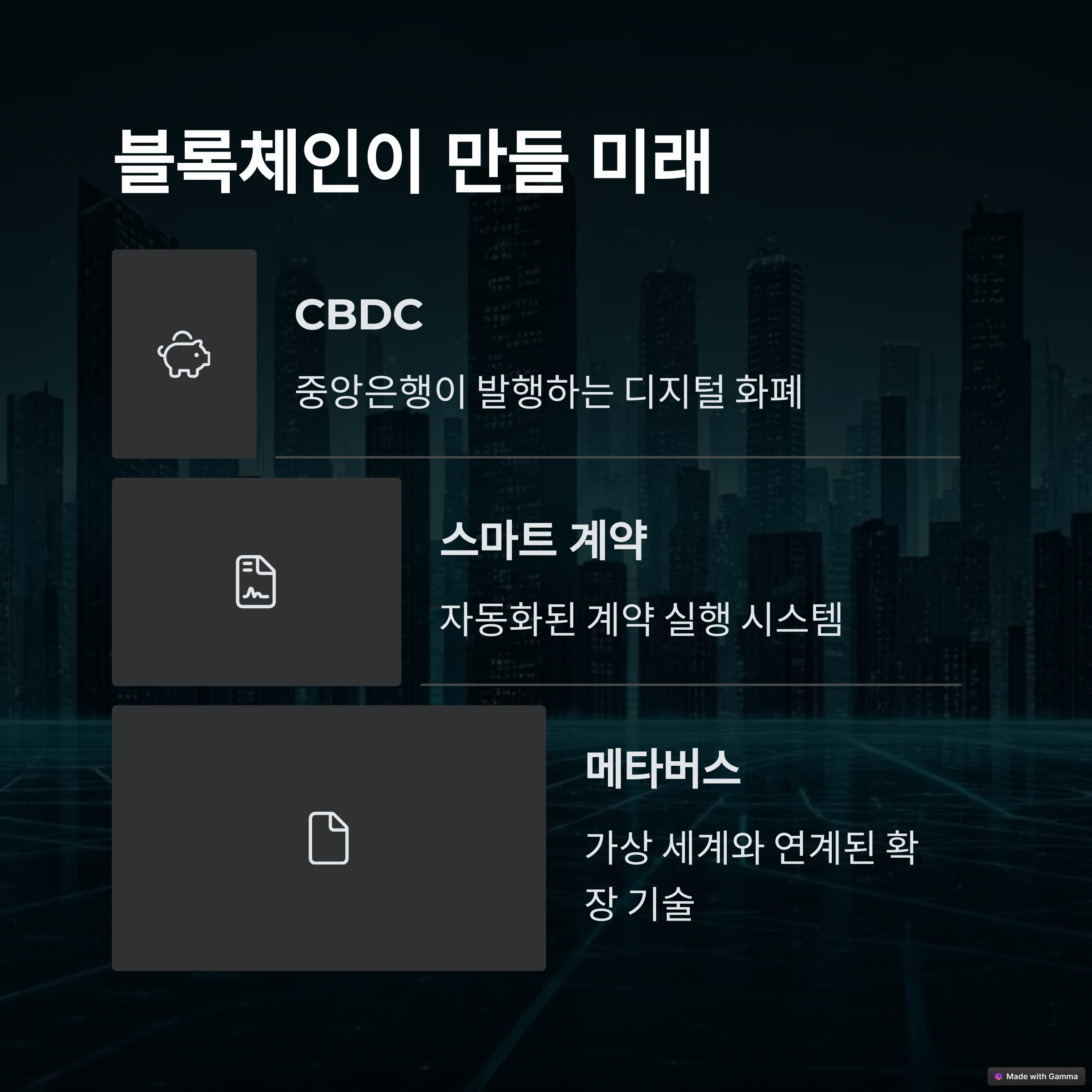 블록체인 미래
