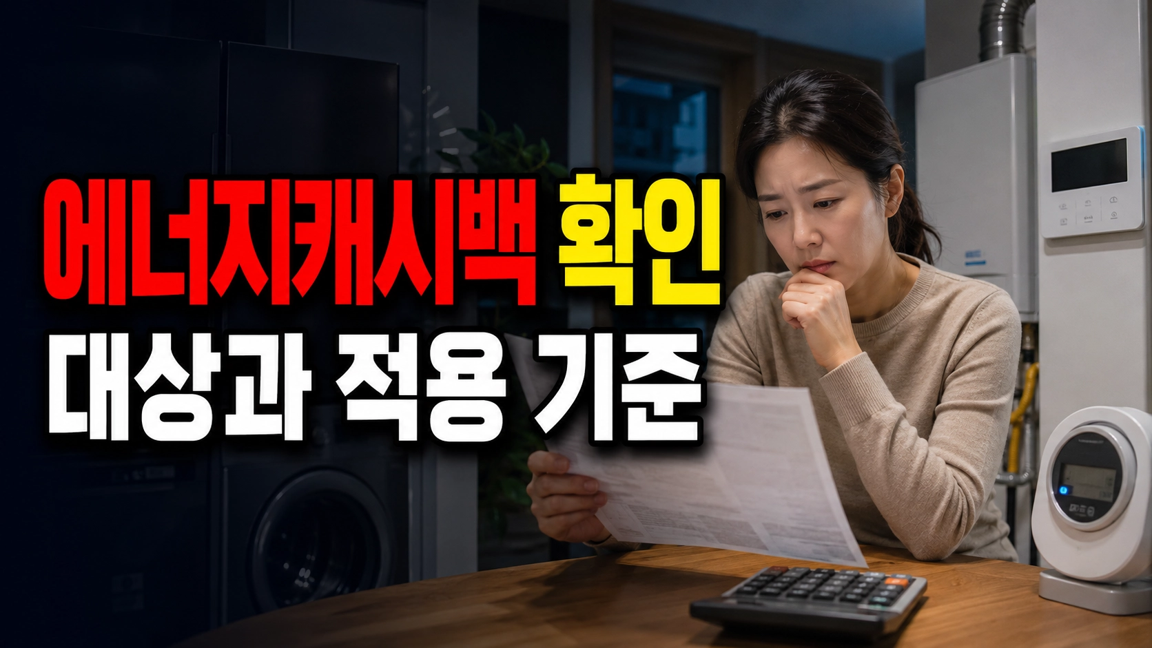 7월 주택용 에너지캐시백, 1% 절감 가구가 먼저 확인할 기준 관련 핵심 정보를 상징적으로 보여주는 썸네일 이미지