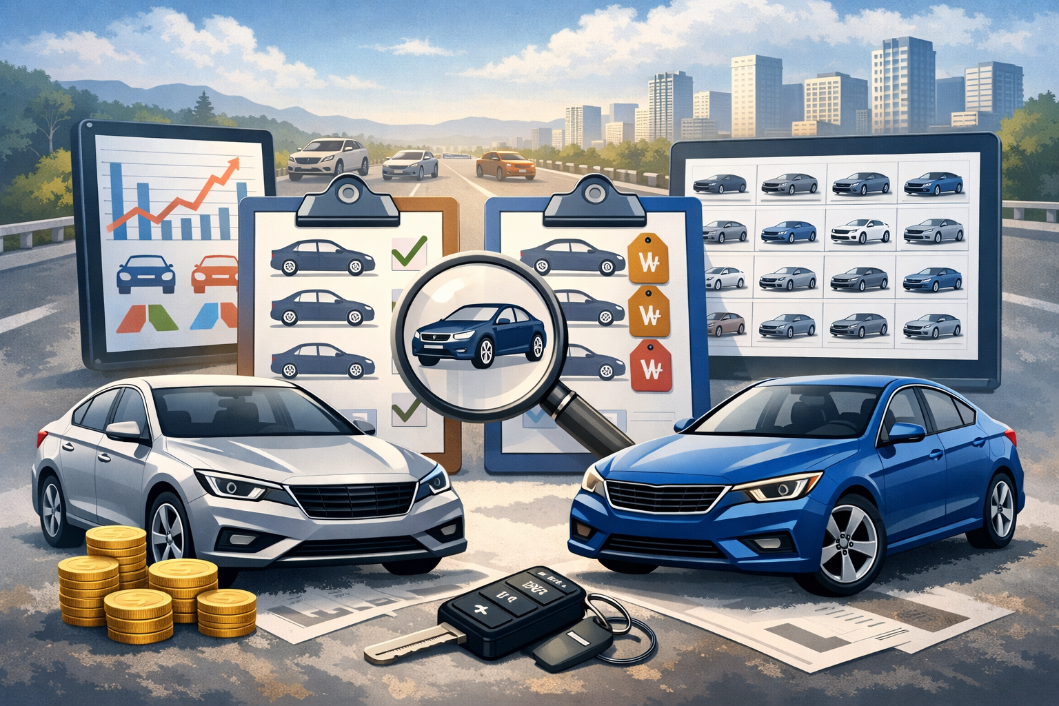 에누리닷컴·다나와 자동차 비교 완벽 가이드|신차 가격비교 홈페이지 바로가기 총정리 관련 사진