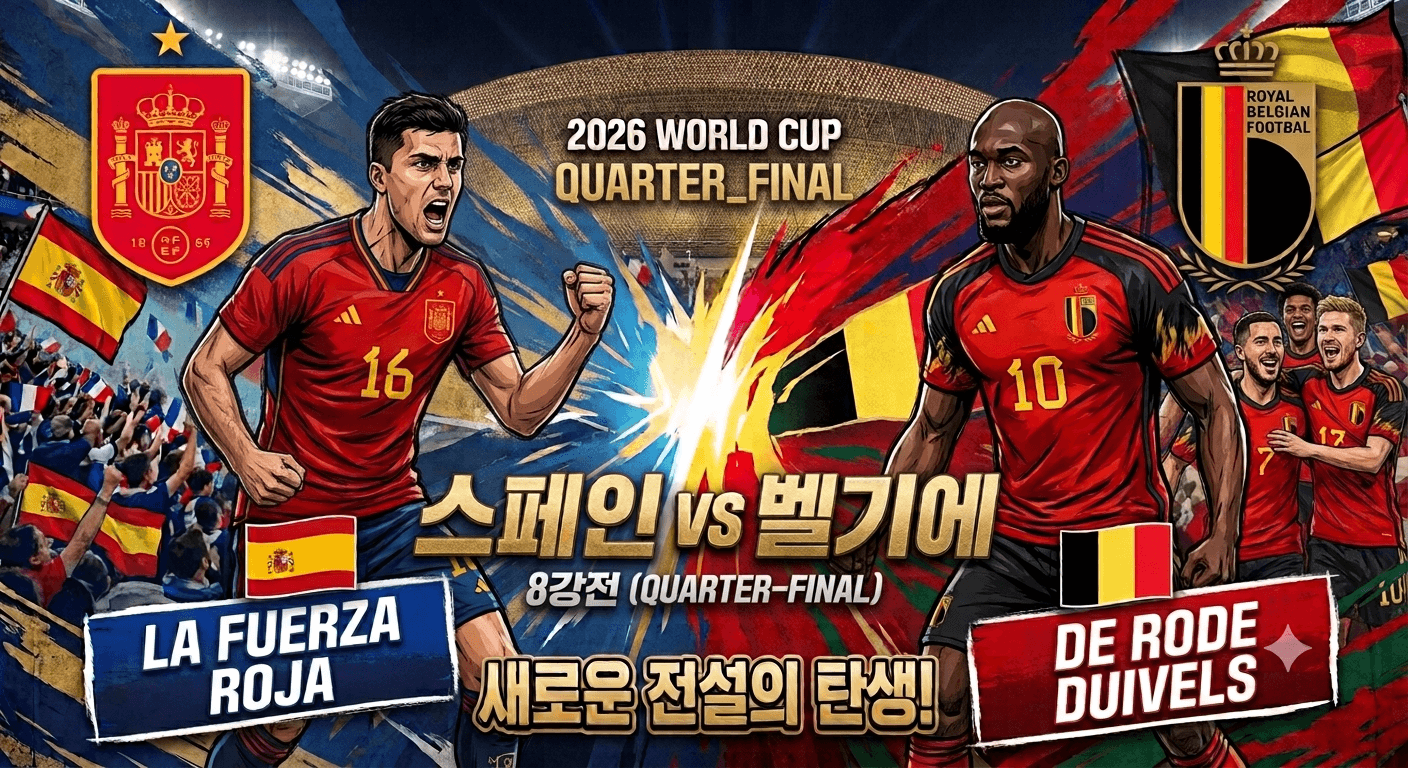 스페인 vs 벨기에
