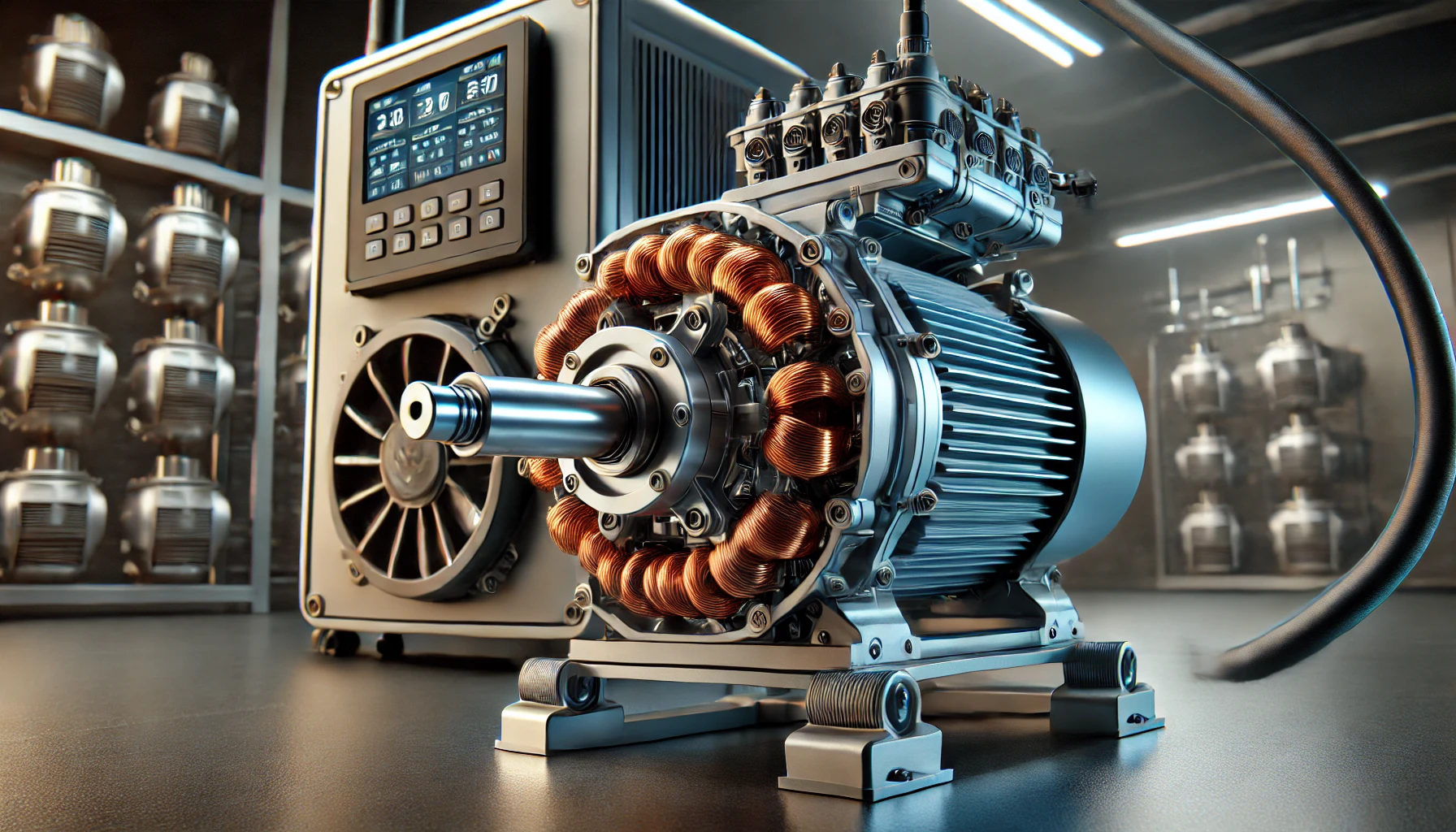 고효율 전기 추진 시스템에서 인버터와 모터의 통합 설계