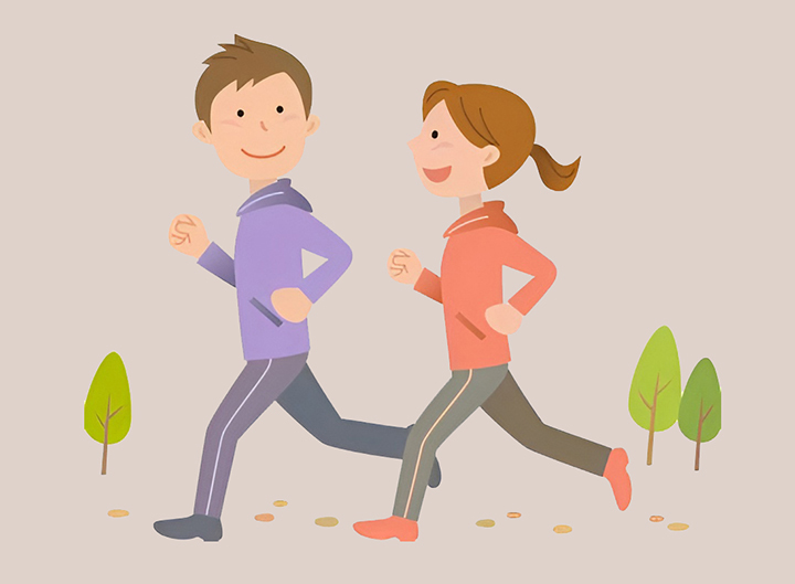 건강을-위해-운동하는-부부