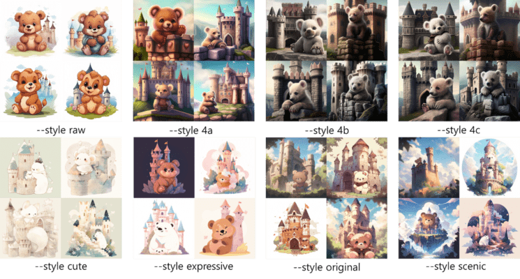 미드저니-midjourney-parameters-style