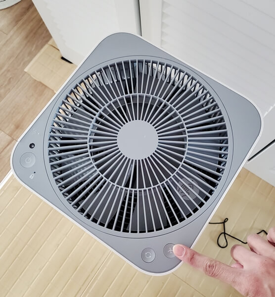 발뮤다 에어엔진 클리닝램프 초기화