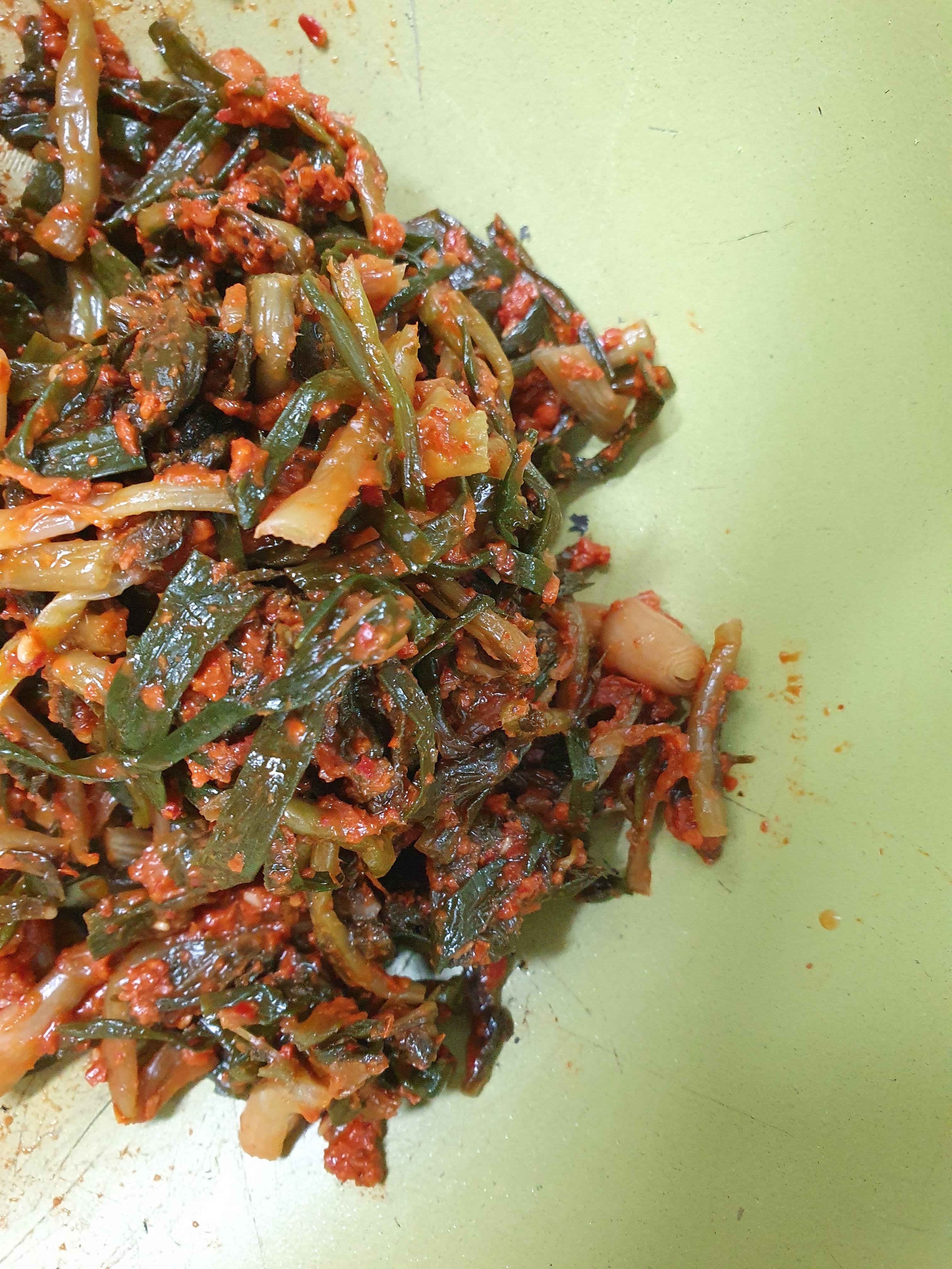 열무김치볶음밥