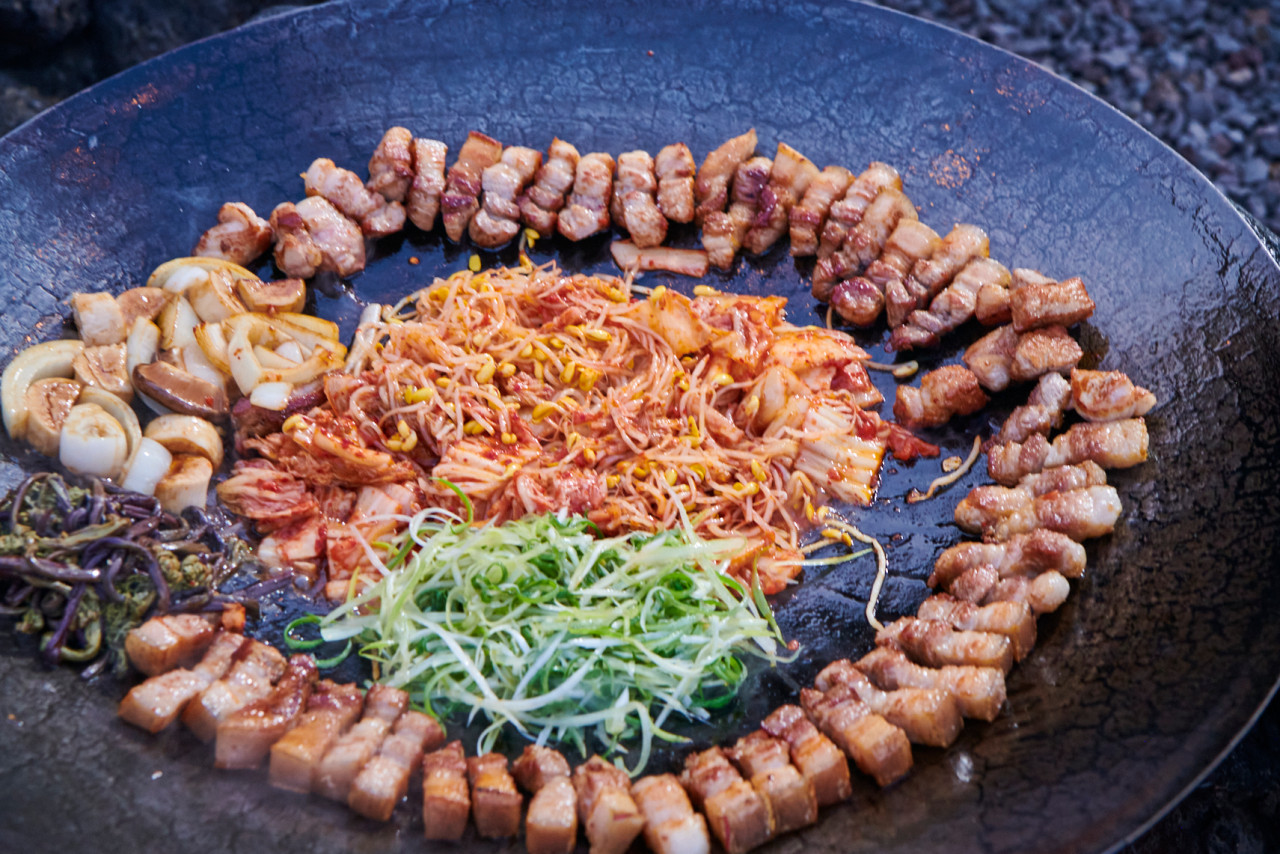 제주 산방산 돗통