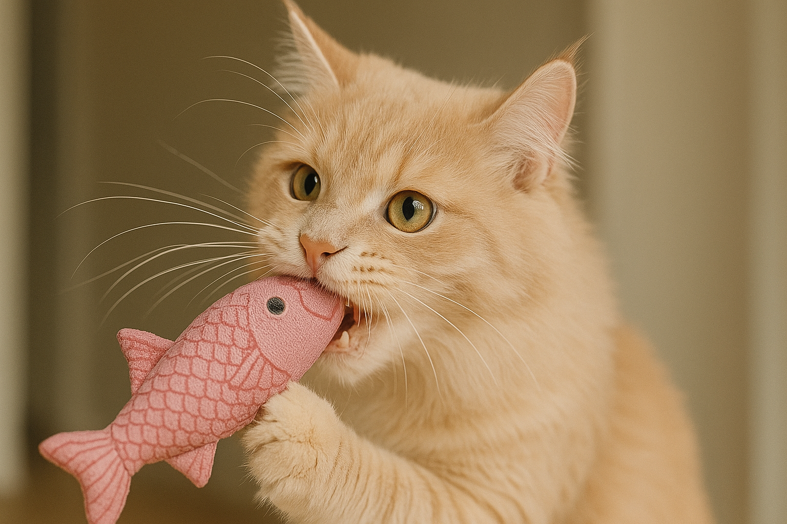 고양이 이갈이 모습