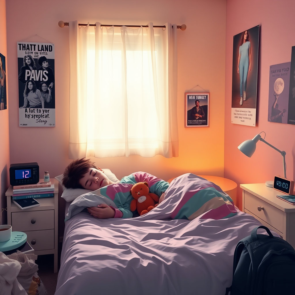 사춘기 자녀의 수면