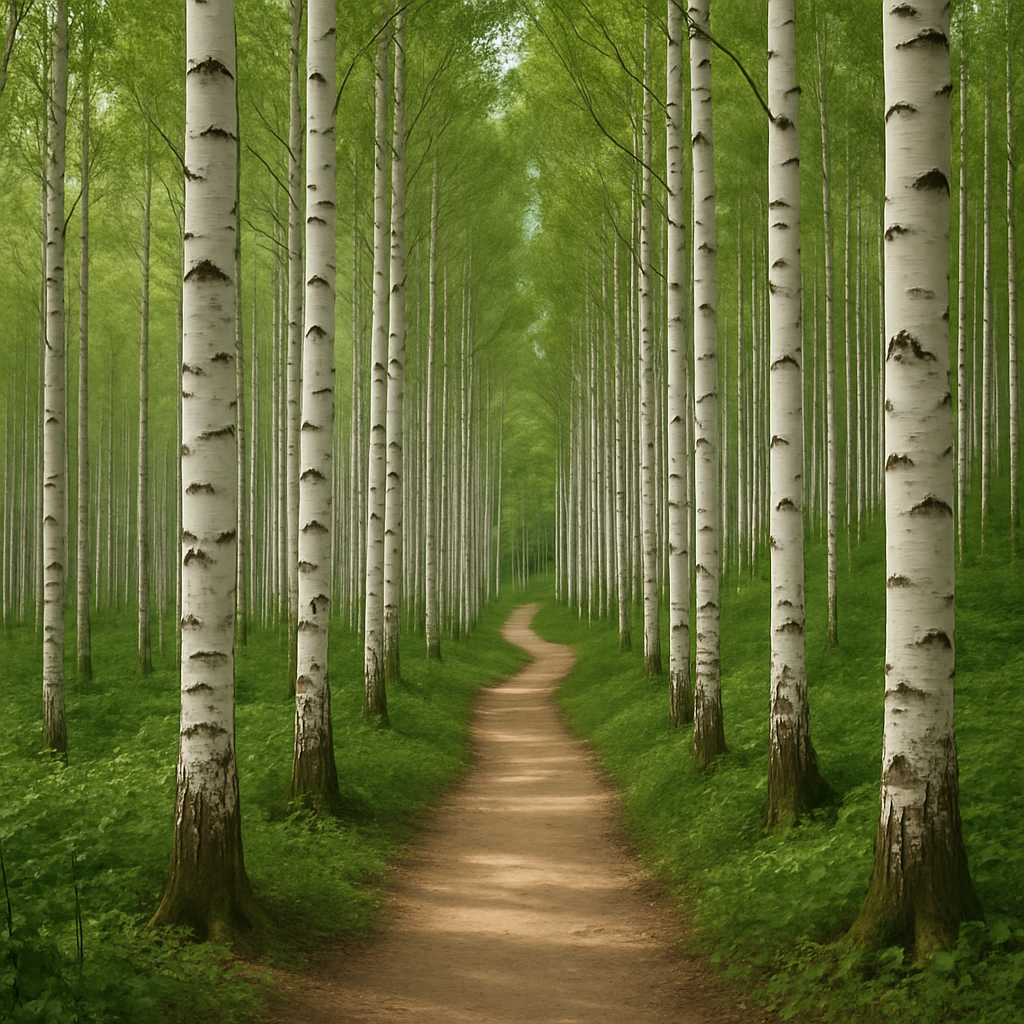 강원 인제 자작나무 숲