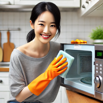 전자레인지 냄새 제거 쉽게 하는법