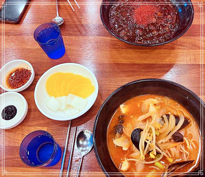 여행 가성비 추천, 울산 동구, 꽃바위 맛집 2천원 짜장면, 3천원 고추짜장
