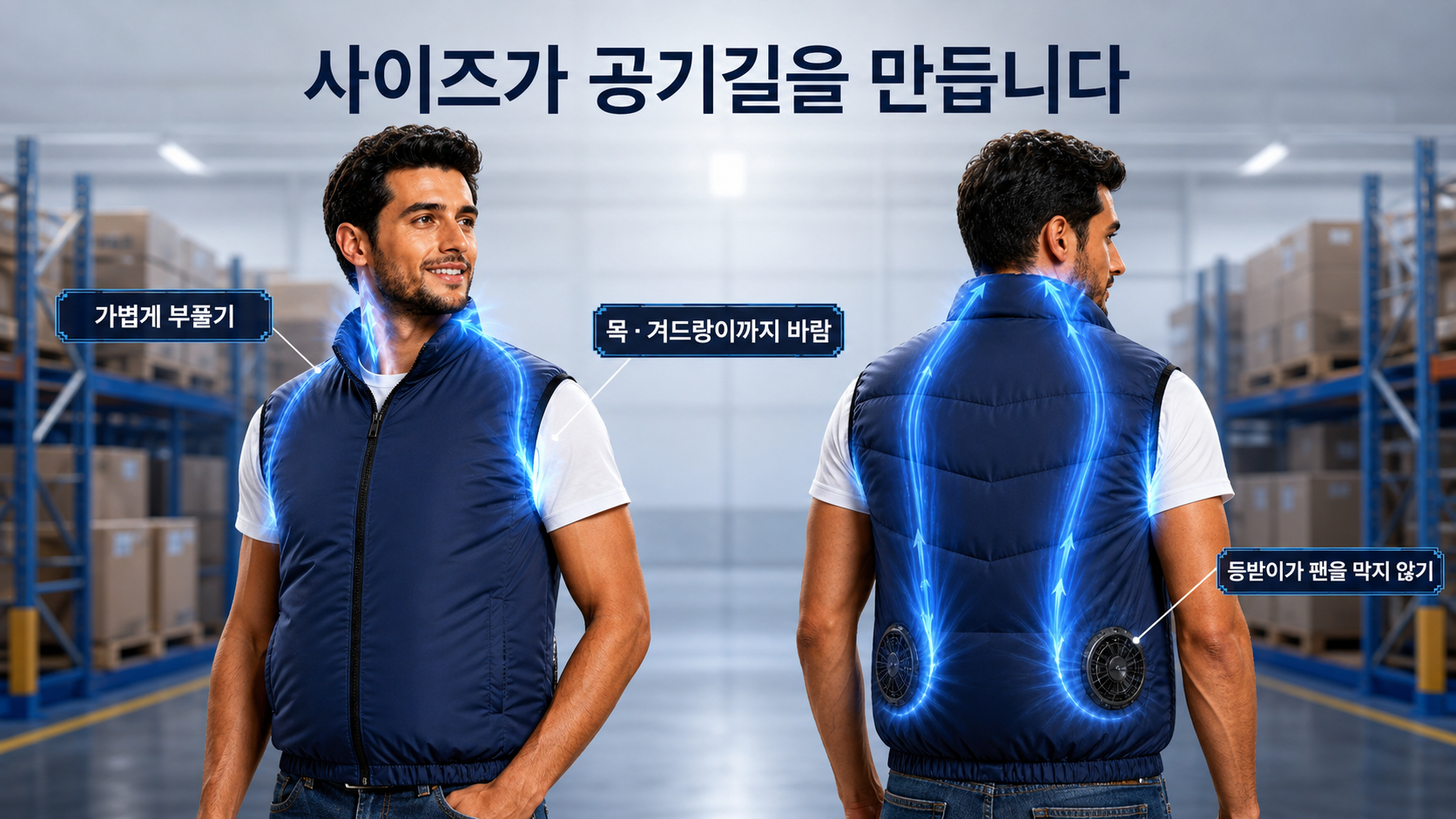 선풍기조끼 사이즈와 실전 사용 체크리스트
