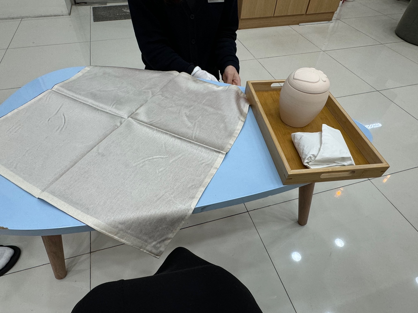 포포즈 부산점 화장후 마지막 반려견 모습