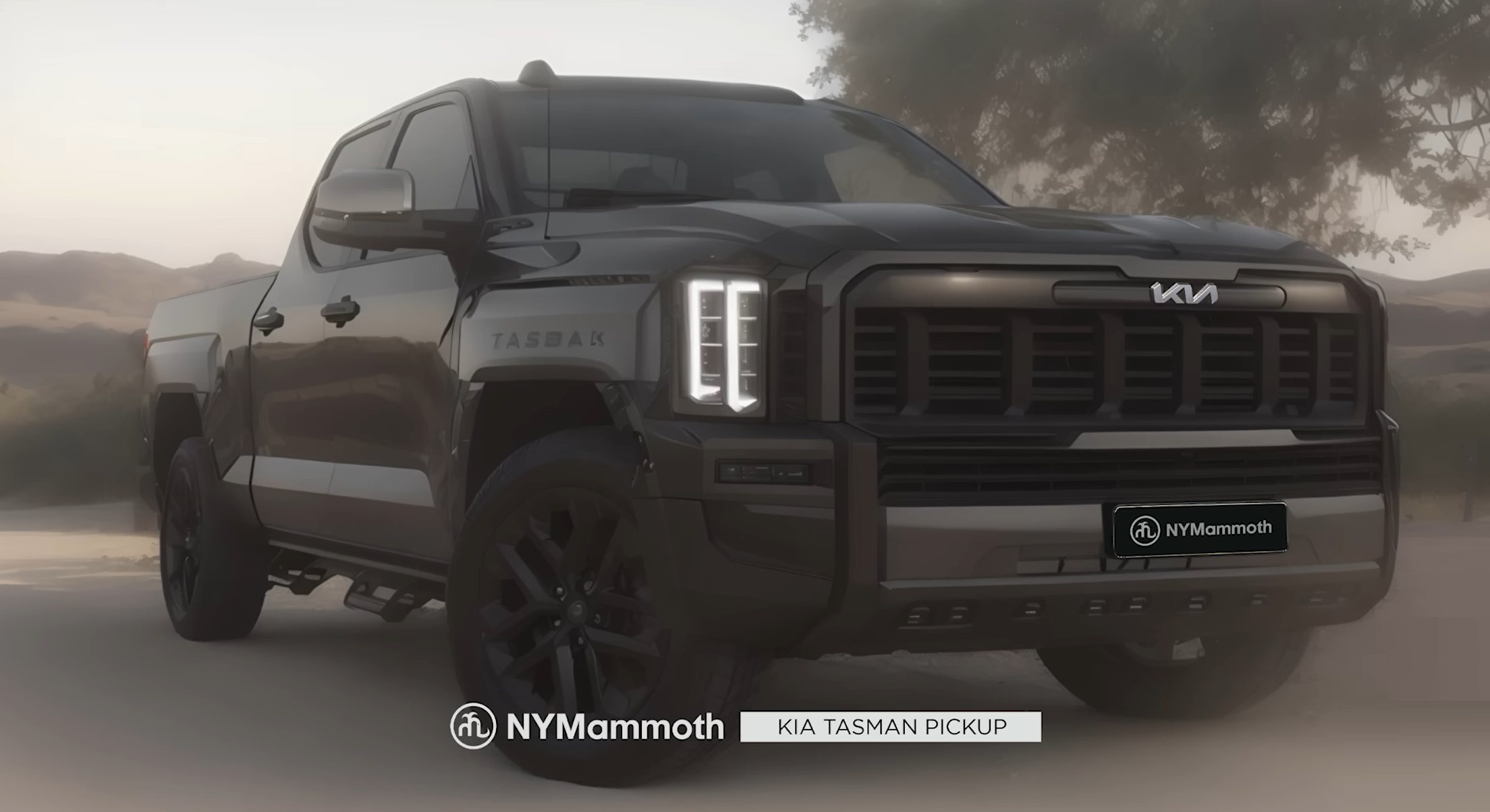 기아 프레임바디 픽업트럭 타스만 예상도