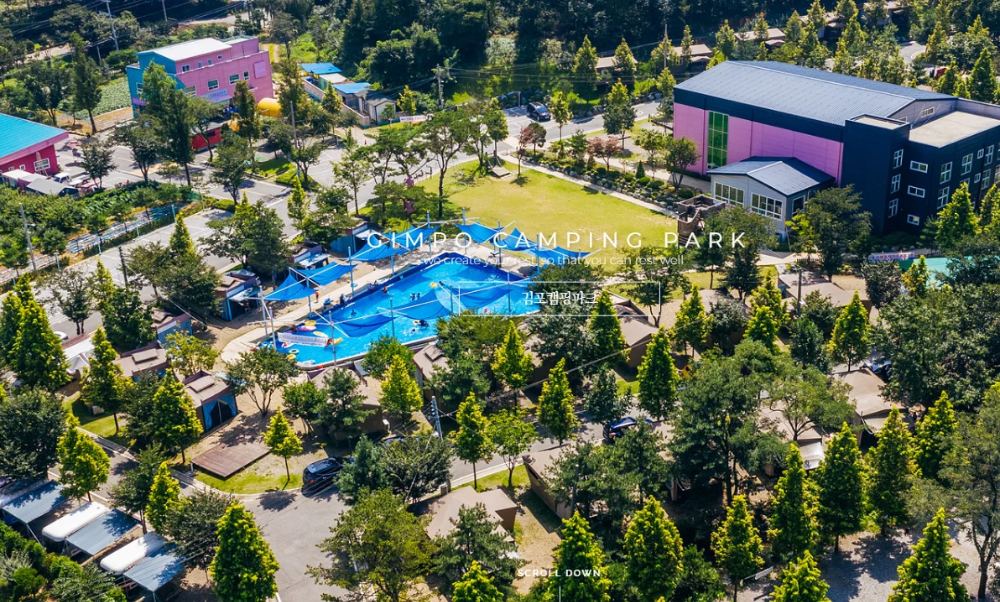 글램핑 카라반 캠핑장