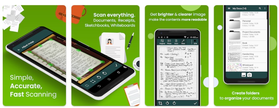 Clear Scan앱 기능