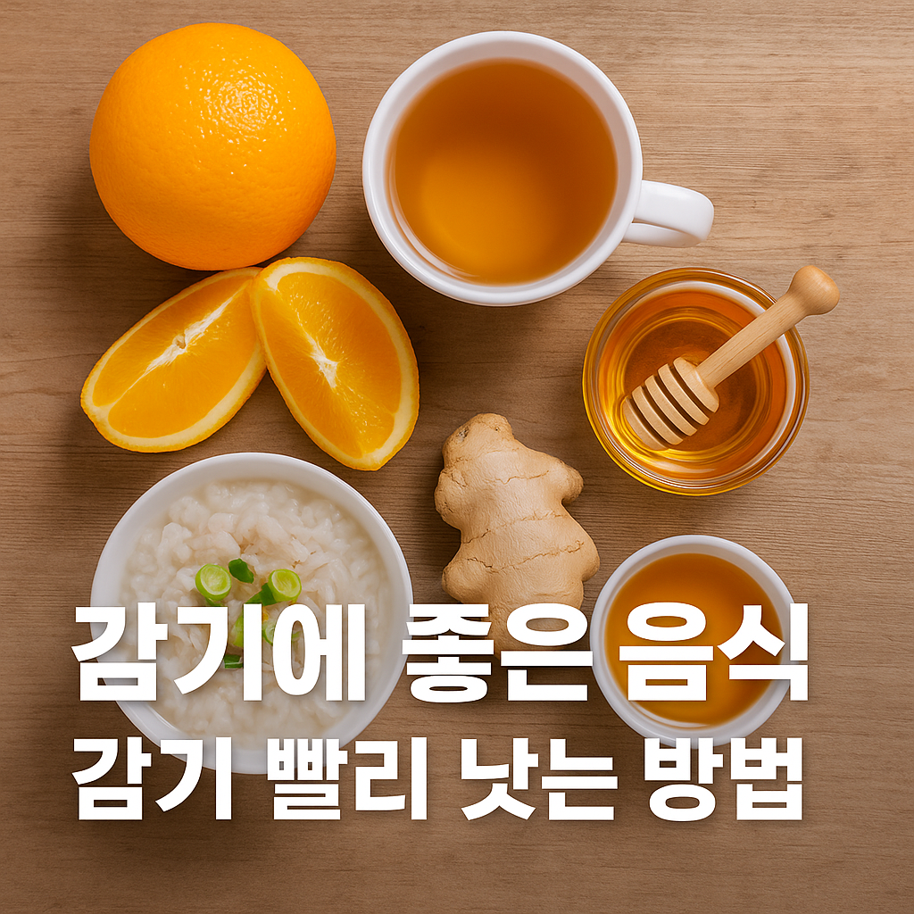 감기에 좋은 음식 TOP10과 감기 빨리 낫는 방법 총정리