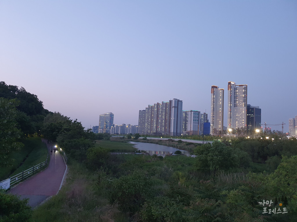 동탄여울공원 오산천