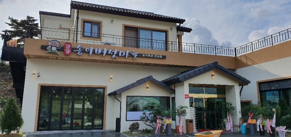 강원도 양양 송이버섯마을 가게 소개