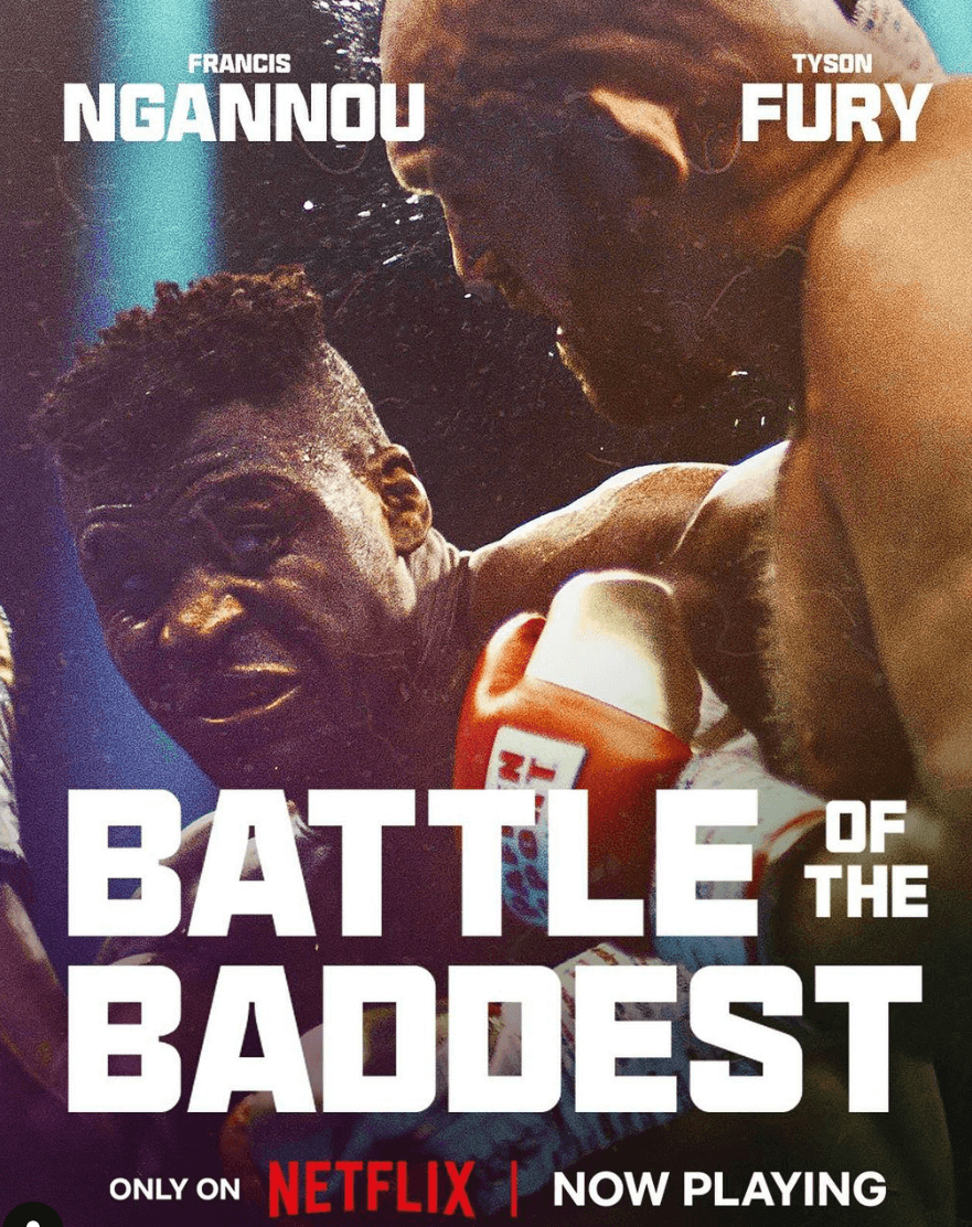 은가누 퓨리 경기 넷플릭스 포스터