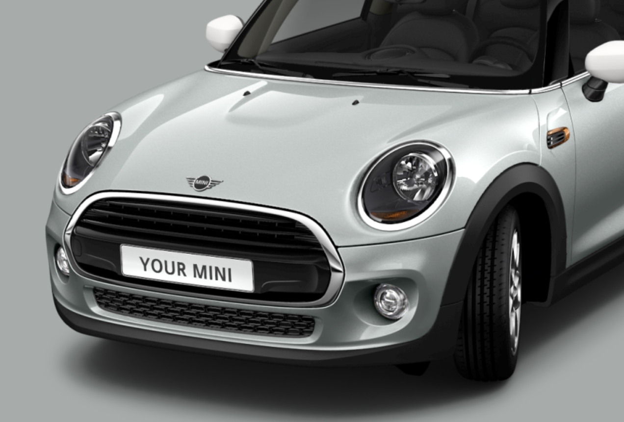 미니 쿠퍼 색상코드 White Silver (색상코드 : A62)