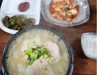 생방송 투데이 외국인의 밥상 - 마이를 사로잡은 강화도 장수삼계탕 녹두삼계탕 맛집