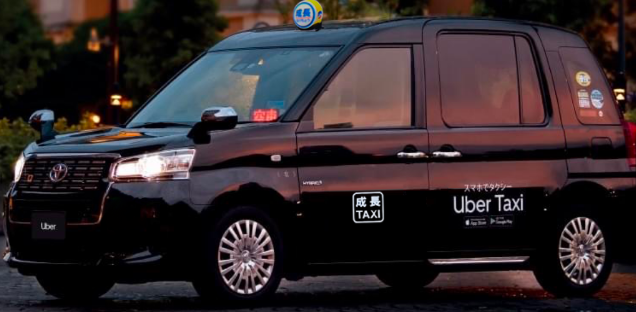 일본 우버 택시