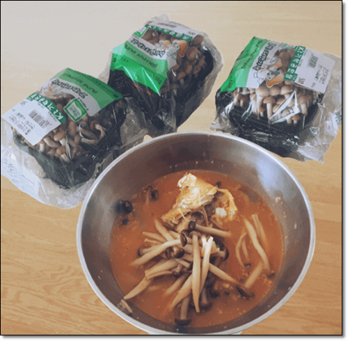 만가닥버섯 찌게