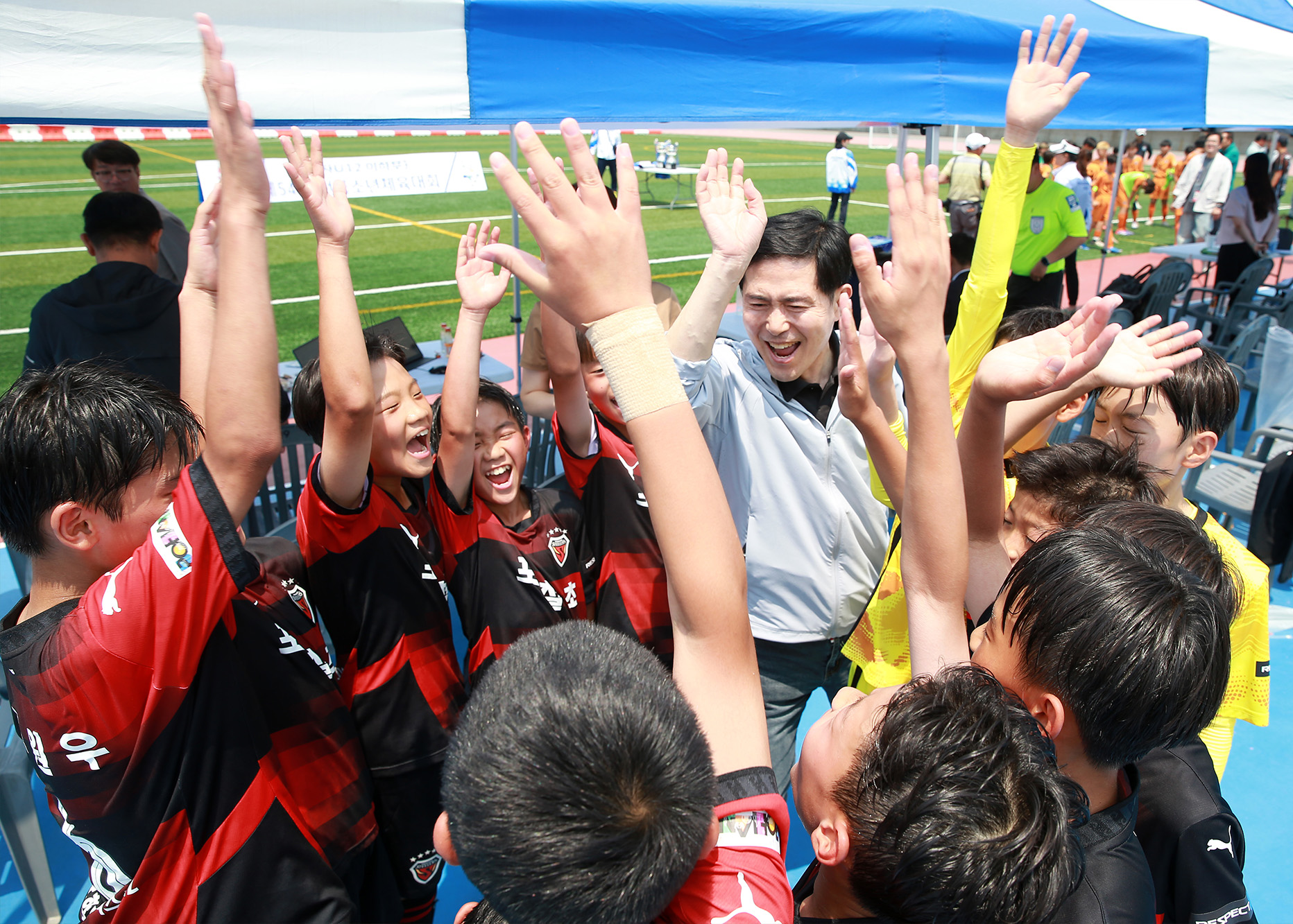 포항스틸러스 U12 포항제철초, 2025 전국소년체육대회 축구 2년 연속 우승 결과!