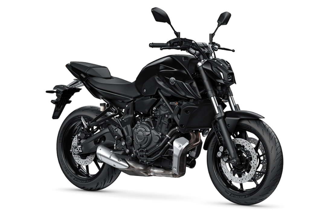 검정색 오토바이