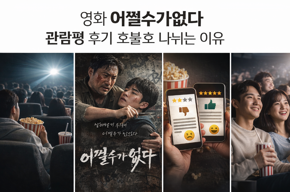 영화 어쩔 수가 없다 호불호 갈리는 이유 총정리