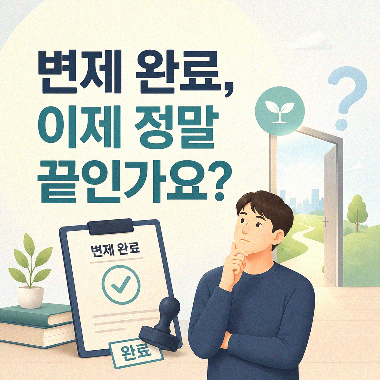 개인회생 절차, 끝나갈 때쯤 뭘 챙겨야 할까
