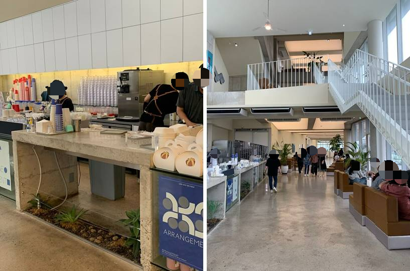 픽업, 반납 그리고 1층 자리