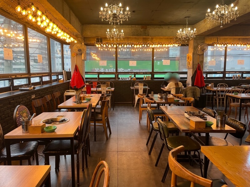 역삼동 즉석 떡볶이&튀김 맛집 민들레 떡볶이 - 내부