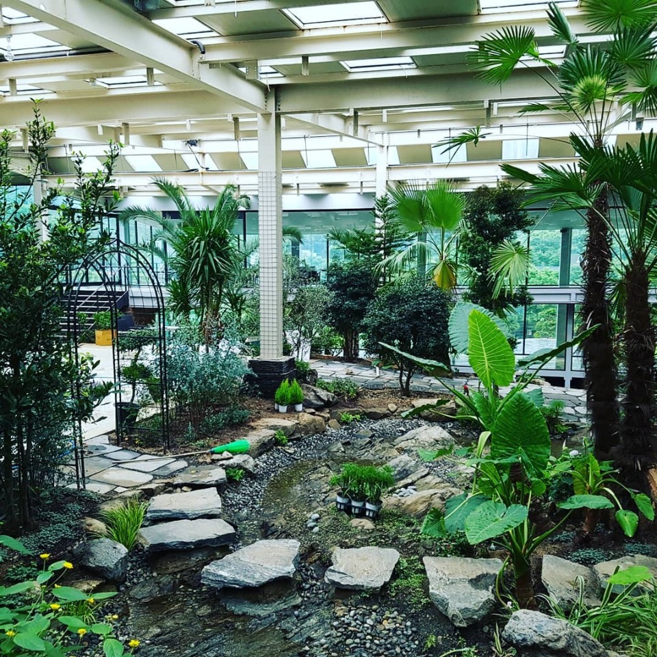 오랑주리 카페 내부 사진