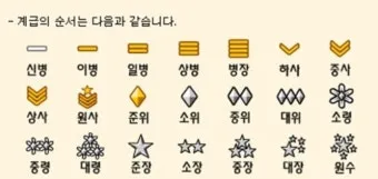 대한민국 군대 계급표 서열 완벽 정리 병사부터 장군까지 순서 체계 정리본_2