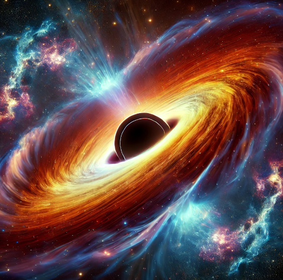 블랙홀 충돌이 만들어내는 우주 거품: 충돌 후 생성되는 새로운 공간