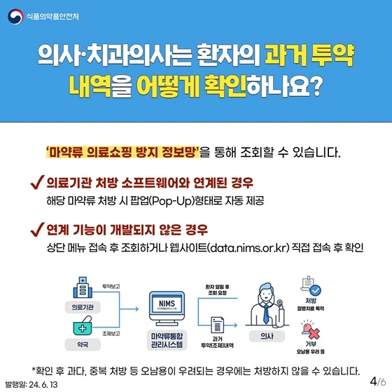 펜타닐-오남용-방지를-위한-새로운-제도-의료용-마약류-투약내역-확인-의무화