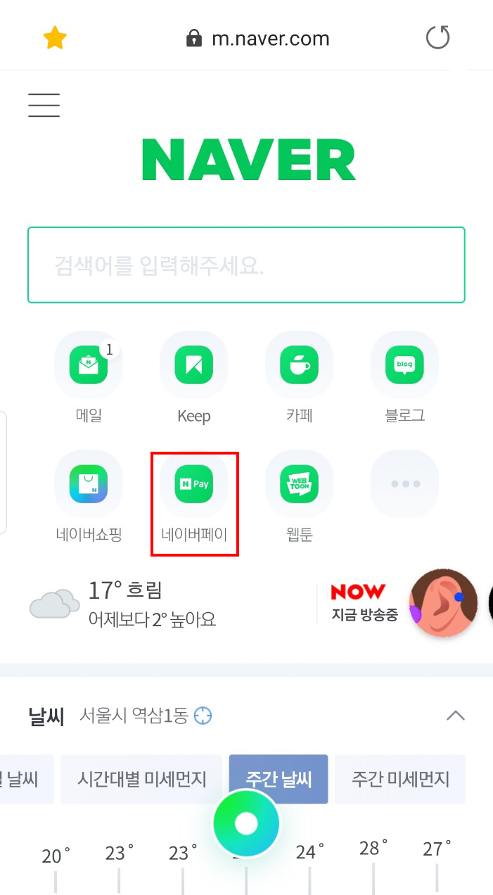 네이버 페이