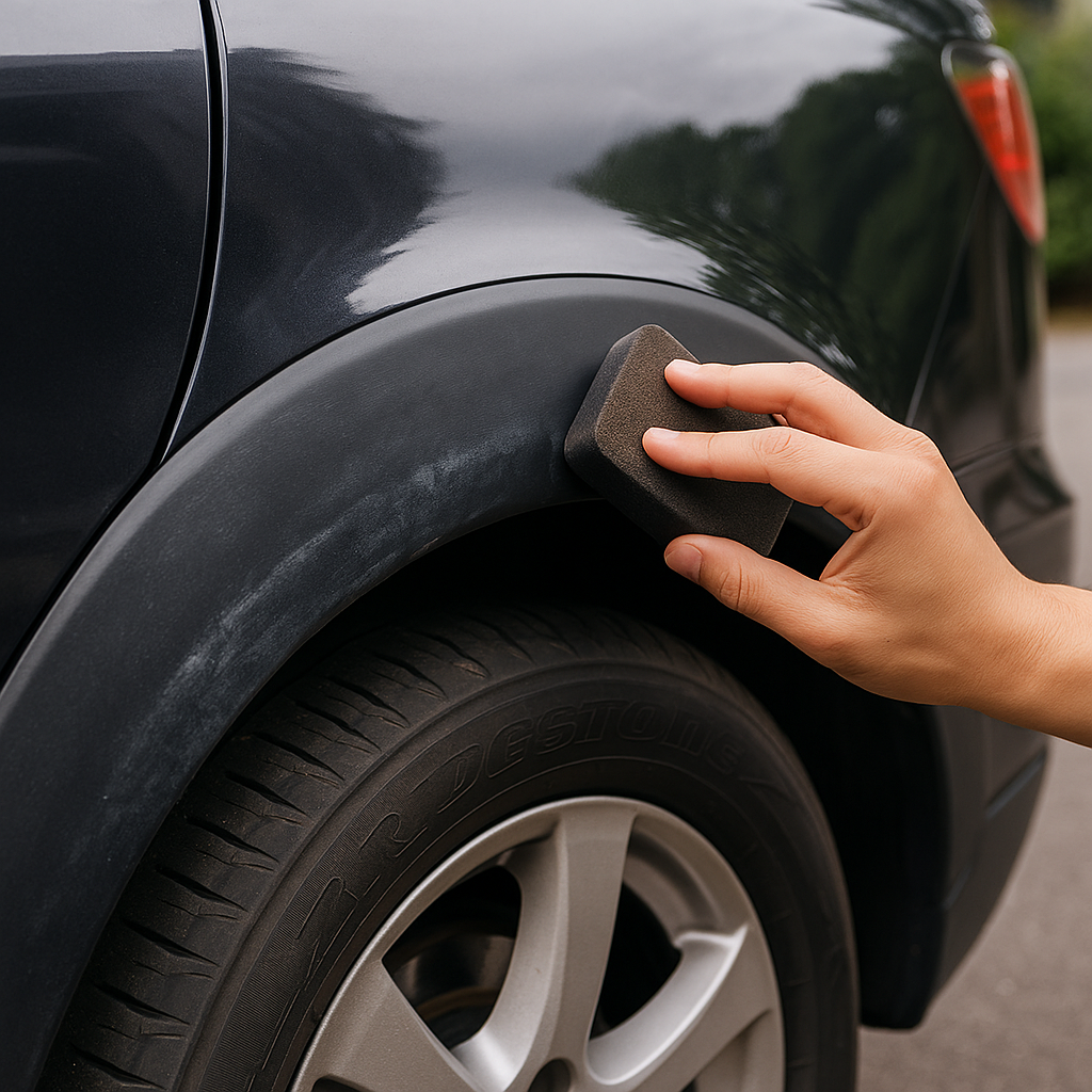 외장 플라스틱 트림 복원 팁: 백화 현상 제거로 새차 느낌 살리기