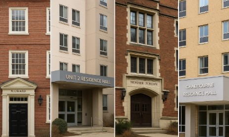 미국유학생 대학교 기숙사 대표 4곳 사진