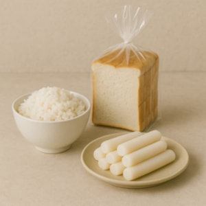 당뇨에 나쁜 음식 - 정제 탄수화물&amp;#44; 흰 쌀밥&amp;#44; 흰 식빵&amp;#44; 흰 떡 등