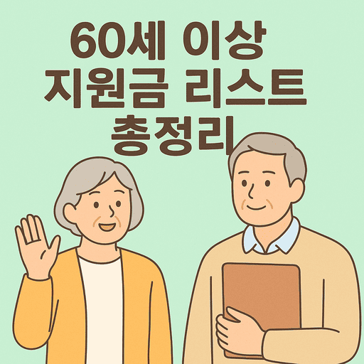 노년층 지원금 리스트