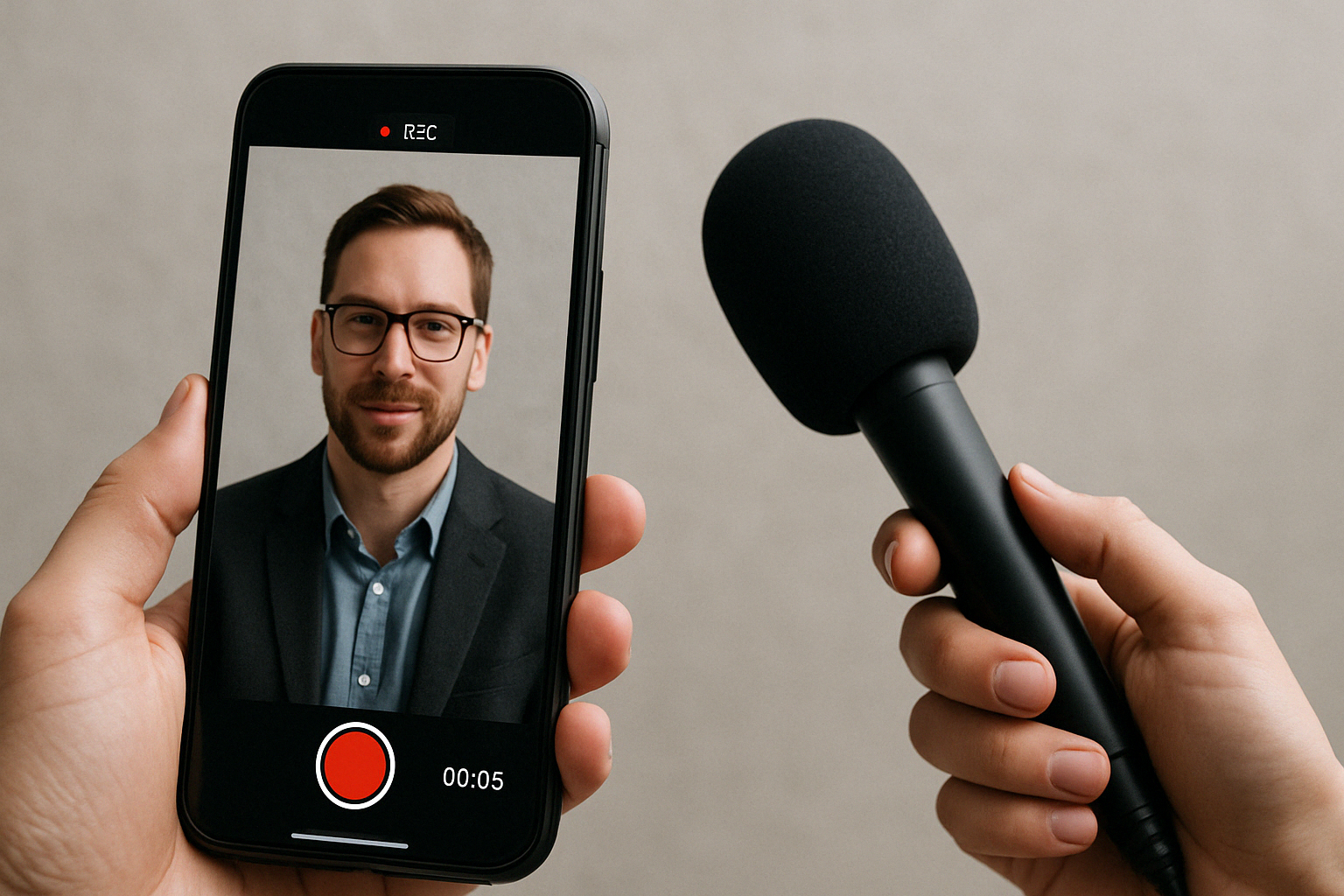 인터뷰 콘텐츠(Ai생성이미지)