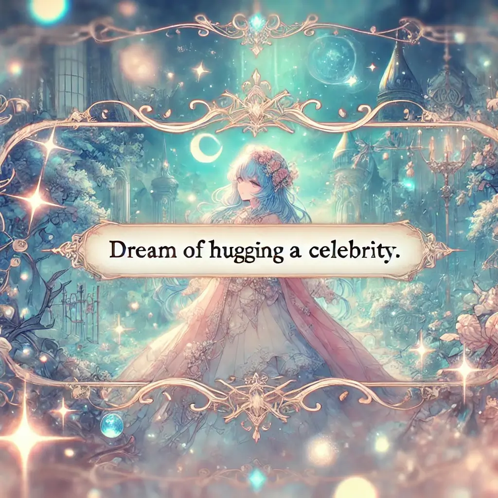 연예인과 포옹하는 꿈 해몽